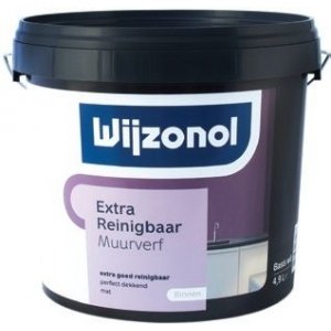 wijzonol muurverf extra reinigbaar lichte kleur 1 ltr