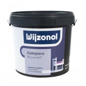 wijzonol muurverf zijdeglans lichte kleur 5 ltr