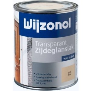 Wijzonol transparant zijdeglans 3145 ebben 750 ml