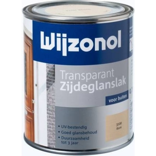 Wijzonol transparant zijdeglans 3145 ebben 750 ml