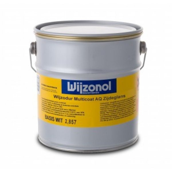 wijzonol wijzodur multicoat aqua zijdeglans donkere kleur 4 ltr