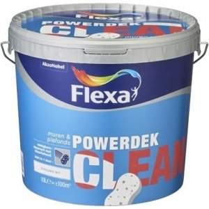 Flexa powerdek clean wit 10 ltr