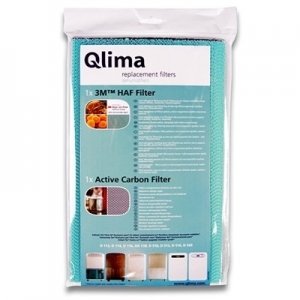 Qlima 3m filter + actief carbon filter voor d 1xx-d 5xx