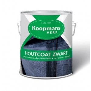 Koopmans houtcoat zwart 2.5 l